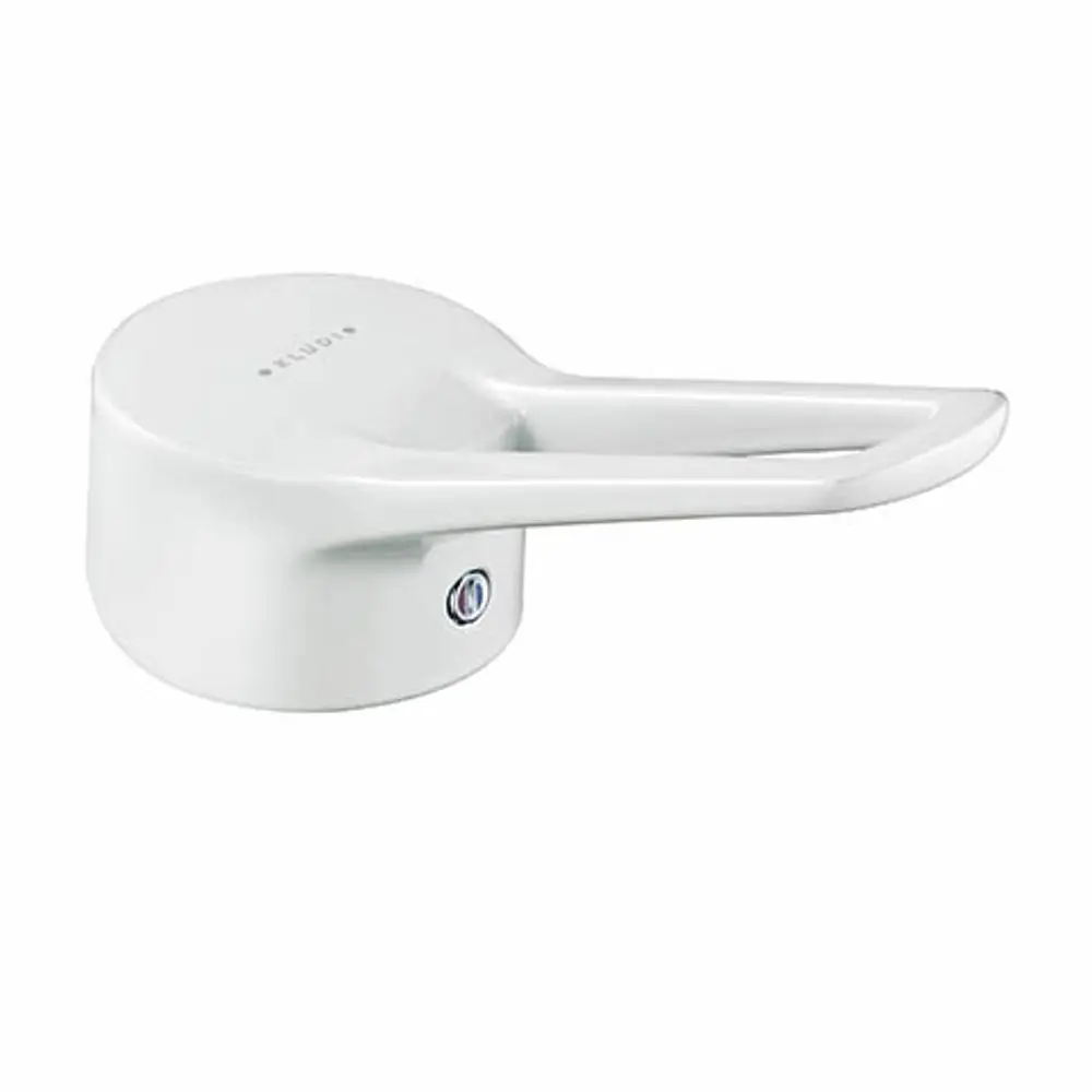 Kludi Hebel für eine Küchenarmatur in Weiß, mit ergonomischem Design und einfach zu handhabendem Griff.